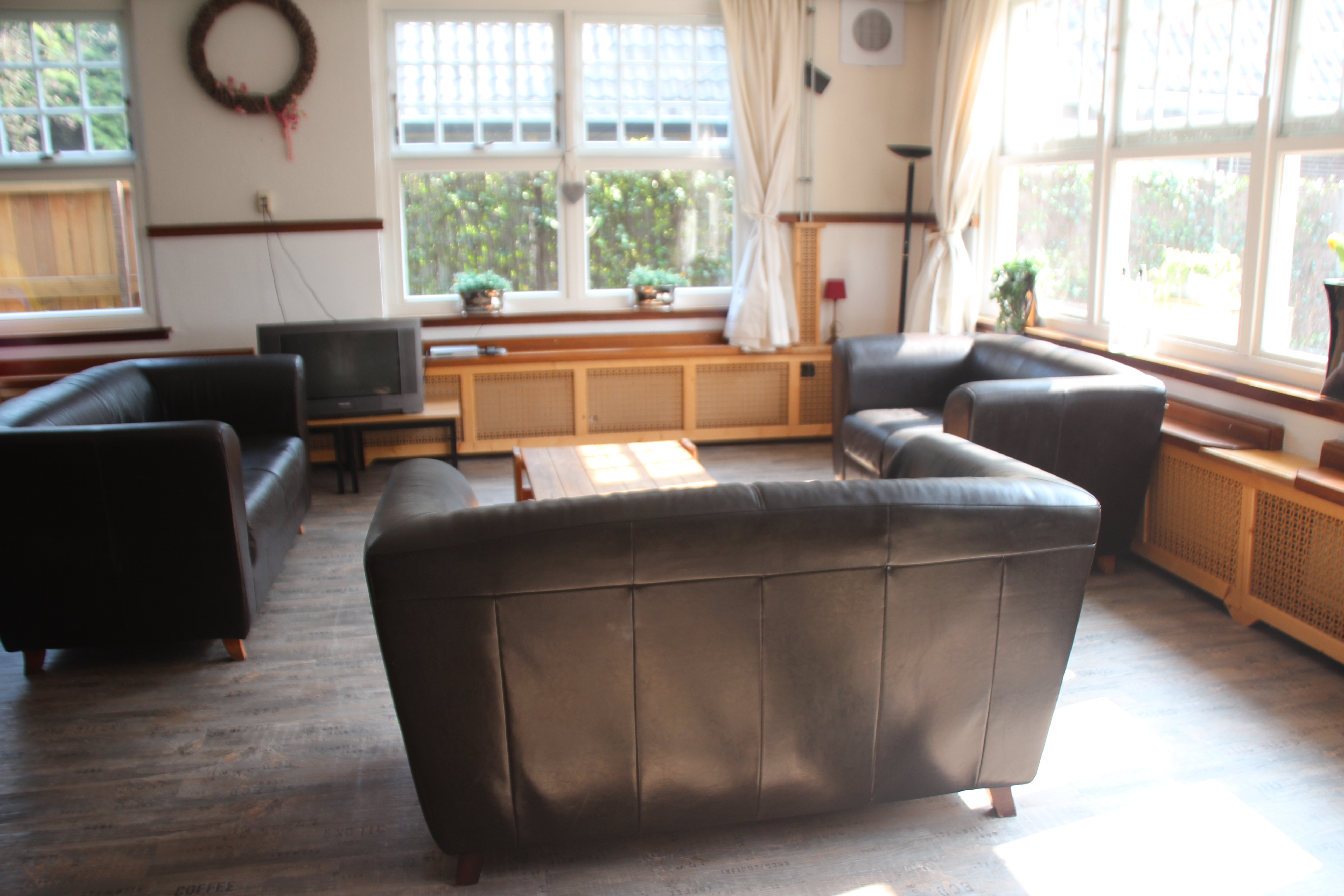 Recreatieruimte met tv
