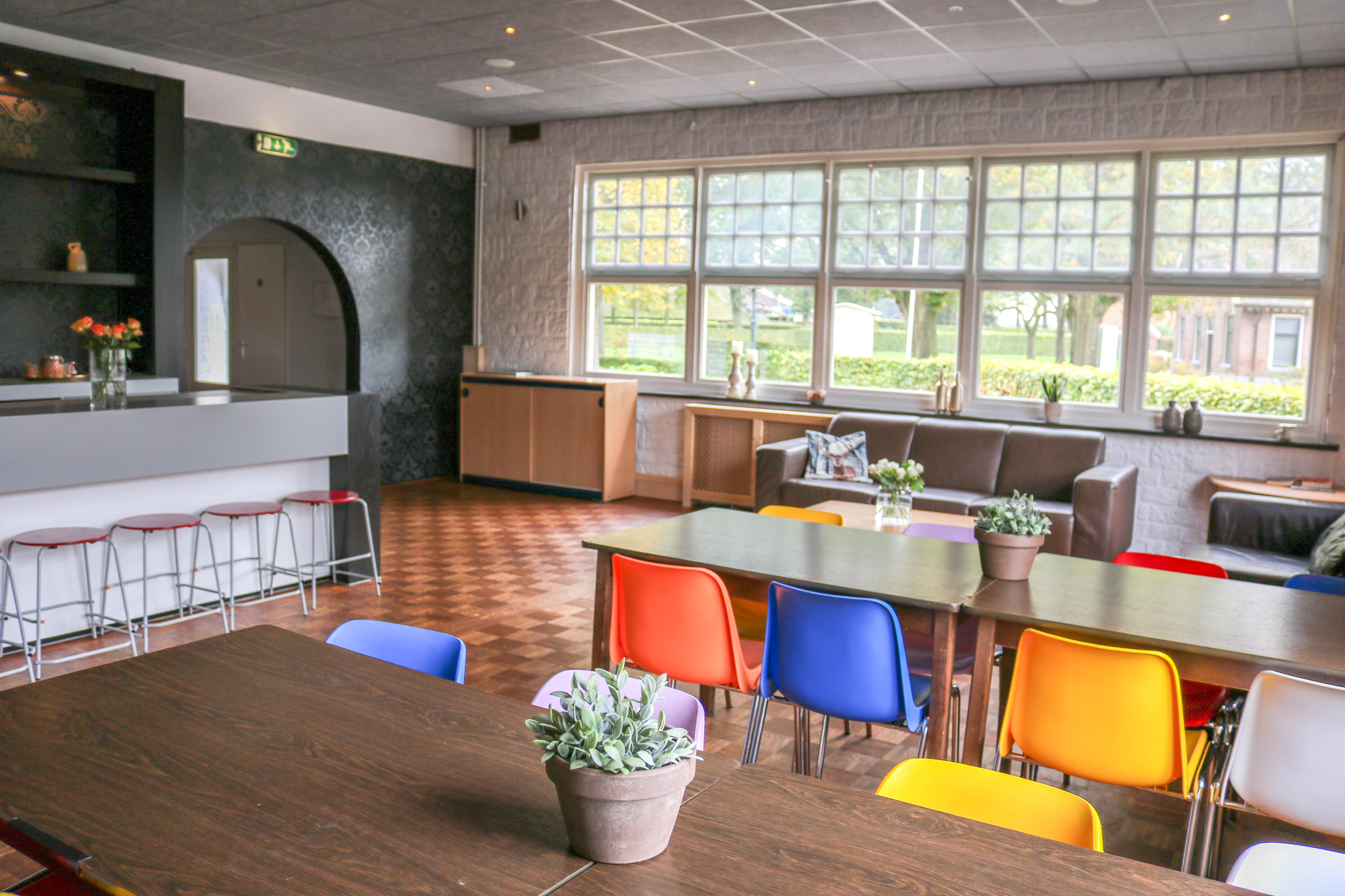 Recreatie/eetruimte accommodatie
